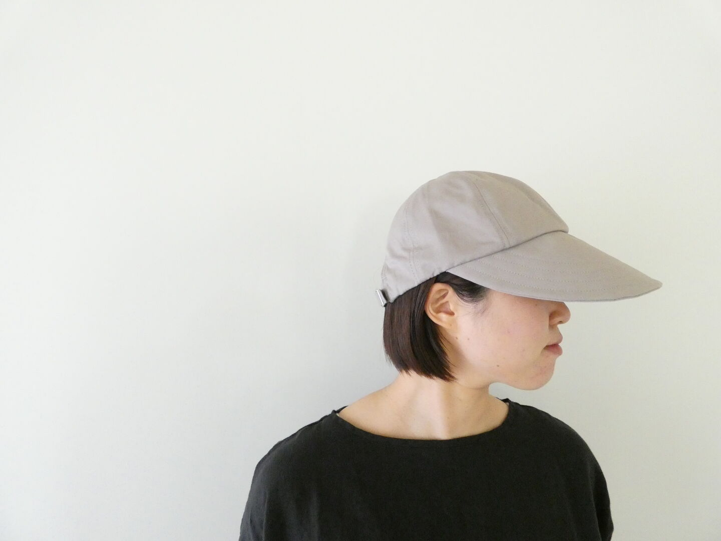 shs コンパクトにできるワイドなプリムキャップの商品画像4