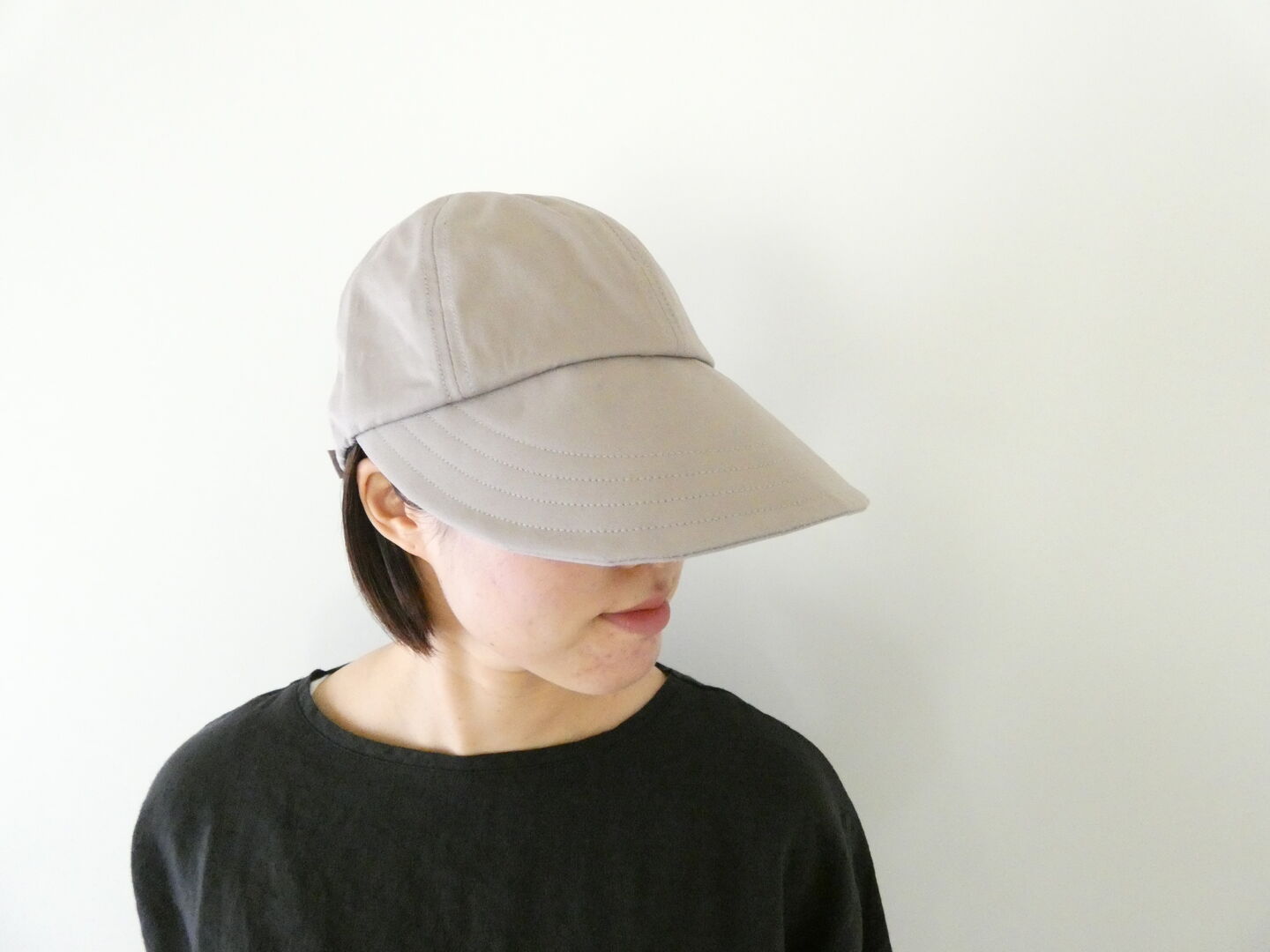 shs コンパクトにできるワイドなプリムキャップの商品画像5