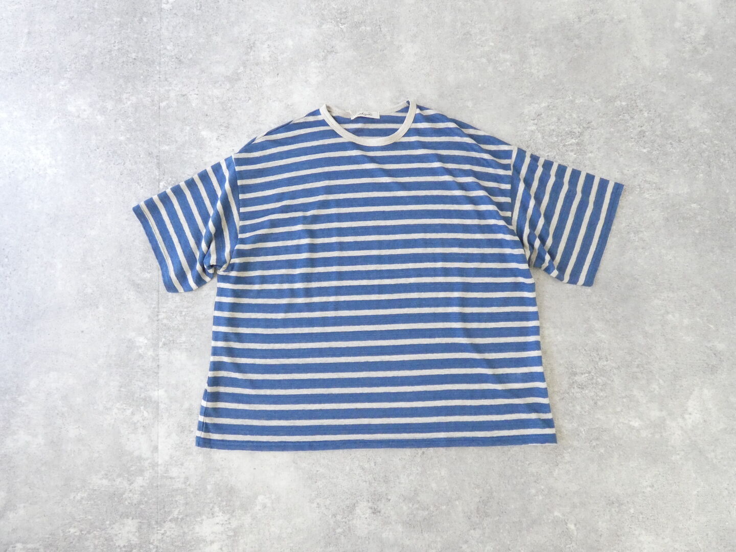 ichi(イチ) リネンボーダープルオーバーの商品画像3