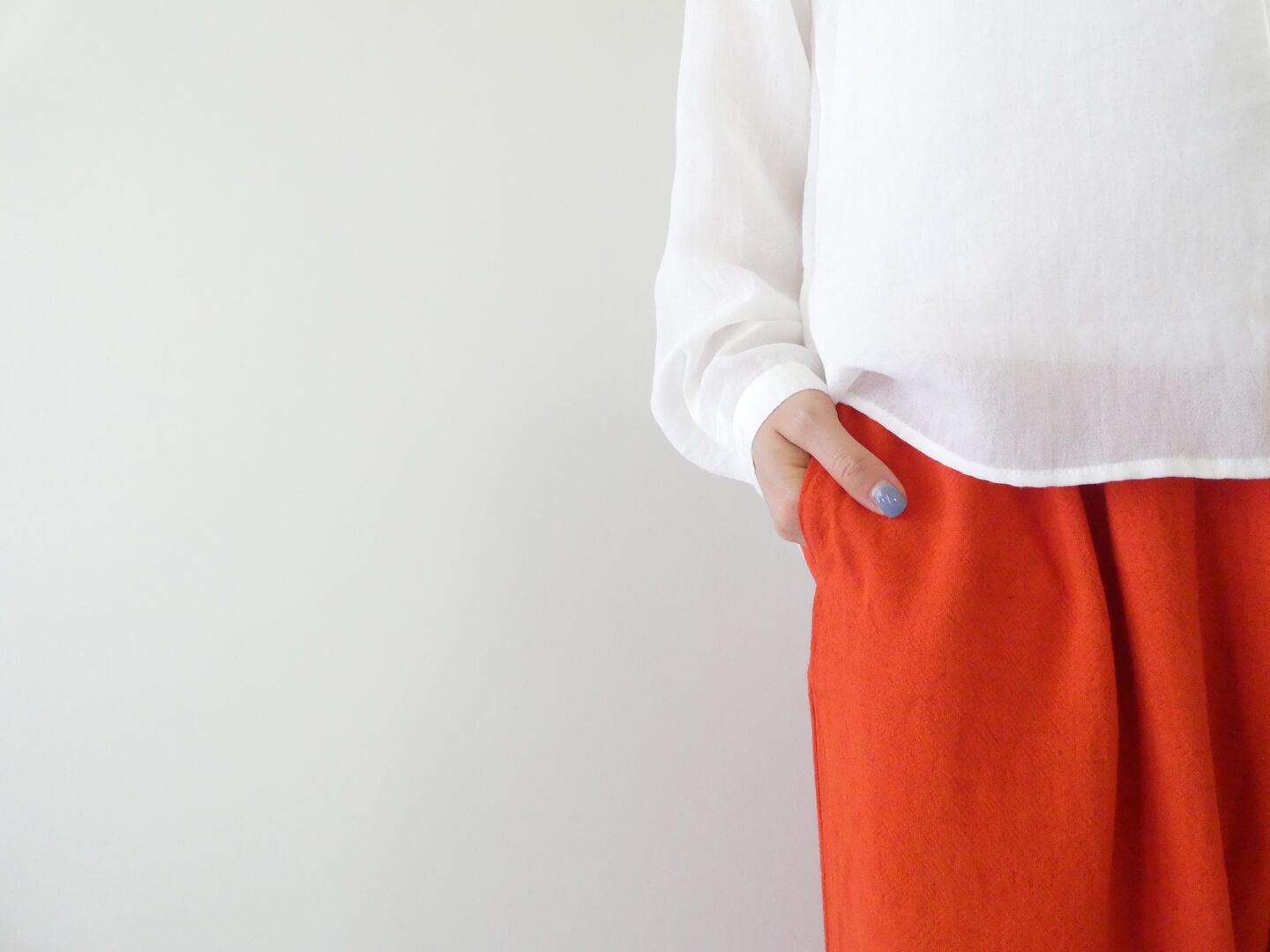 CLASKA(クラスカ) ヂェン先生の日常着 ワイドパンツ ロングの商品画像16