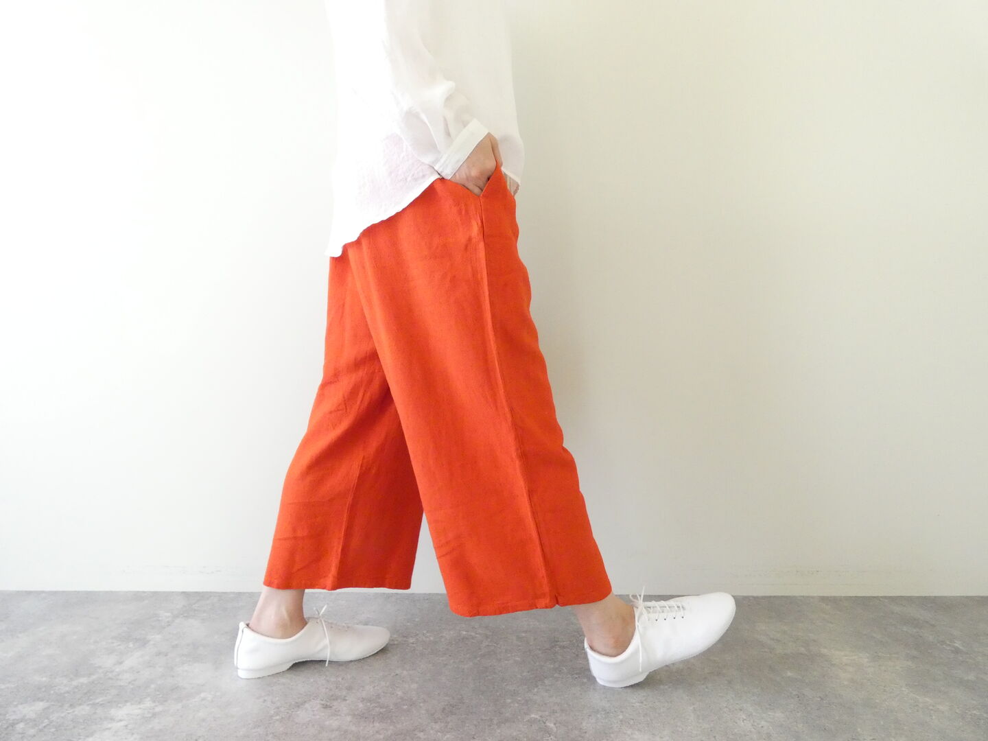 CLASKA(クラスカ) ヂェン先生の日常着 ワイドパンツ ロングの商品画像5