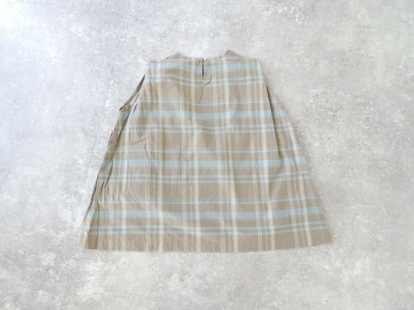 ichi(イチ) チェックスリーブレスプルオーバーの商品画像11