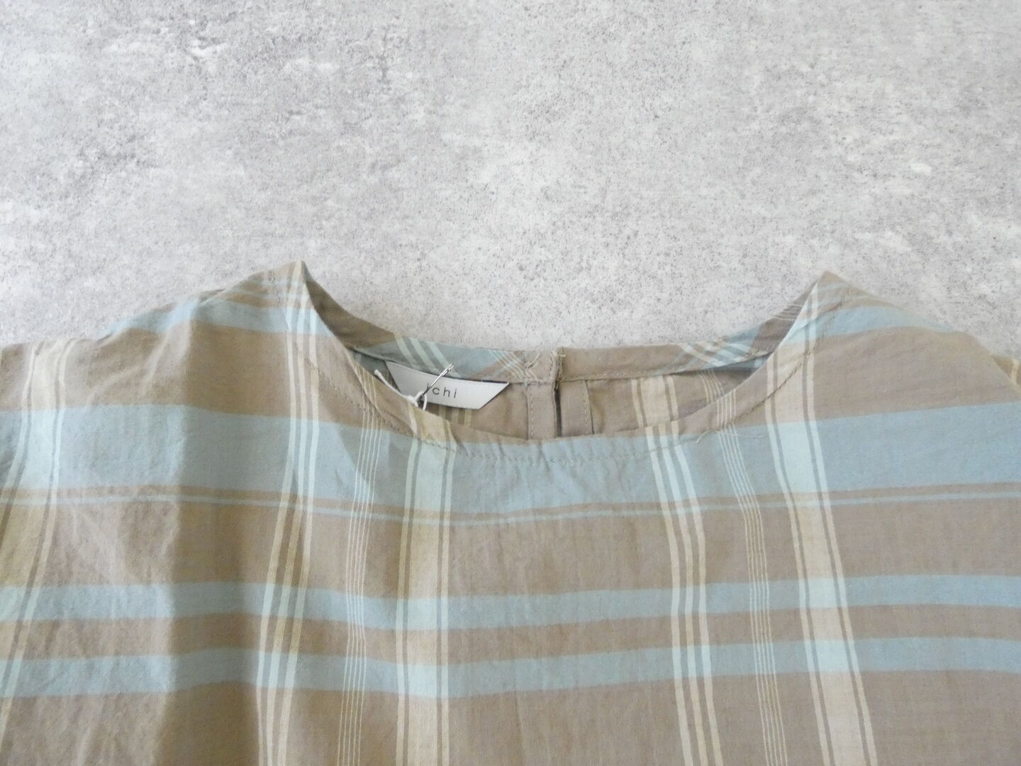 ichi(イチ) チェックスリーブレスプルオーバーの商品画像22