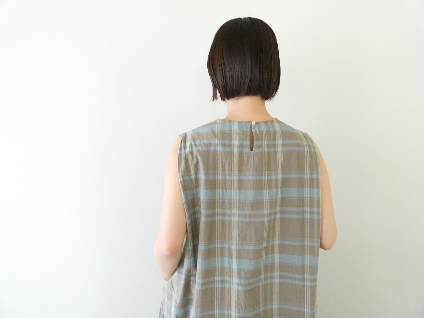 ichi(イチ) チェックノースリフレアワンピースの商品画像8