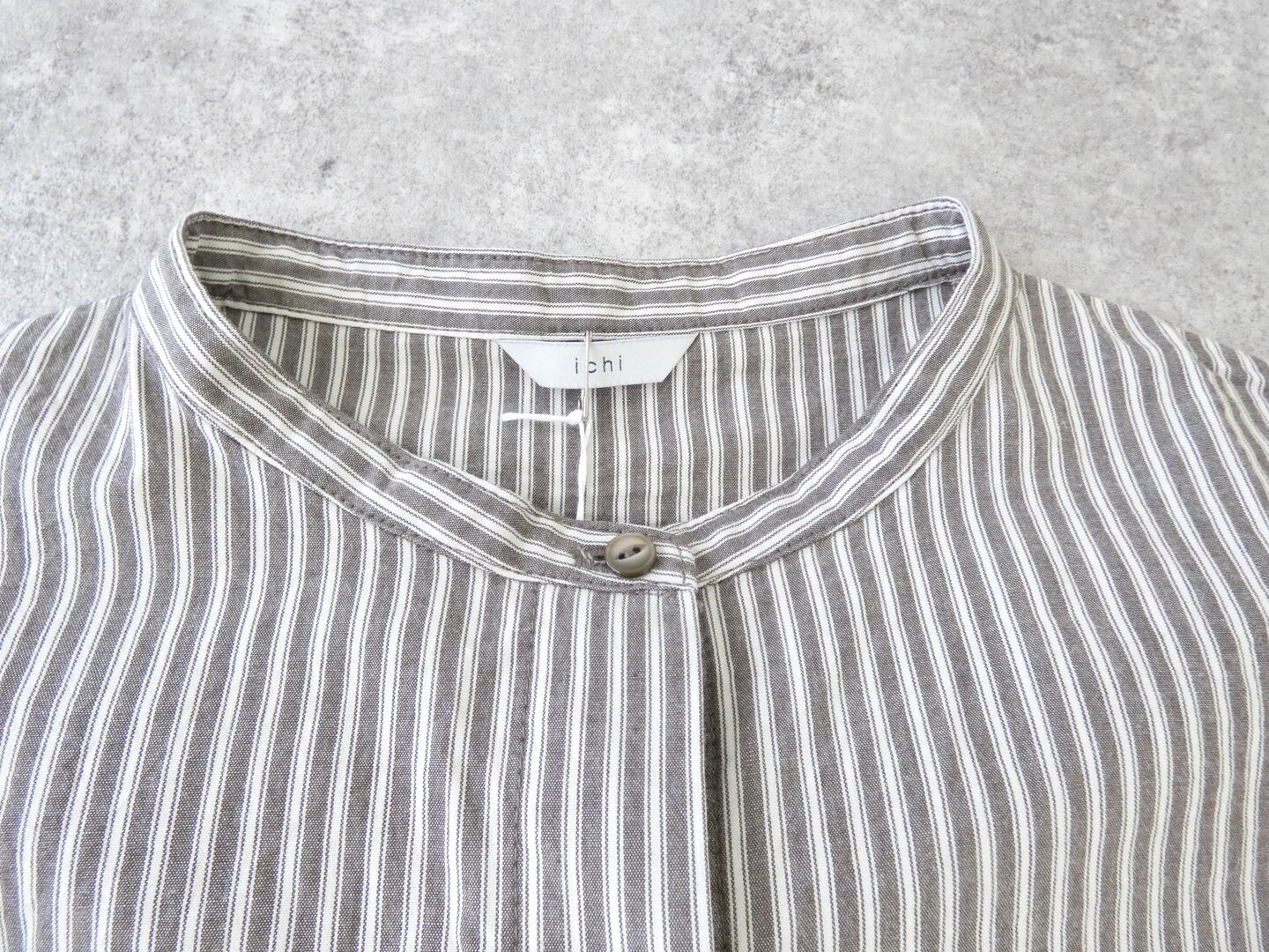 ichi(イチ) ストライプワイドシャツの商品画像21