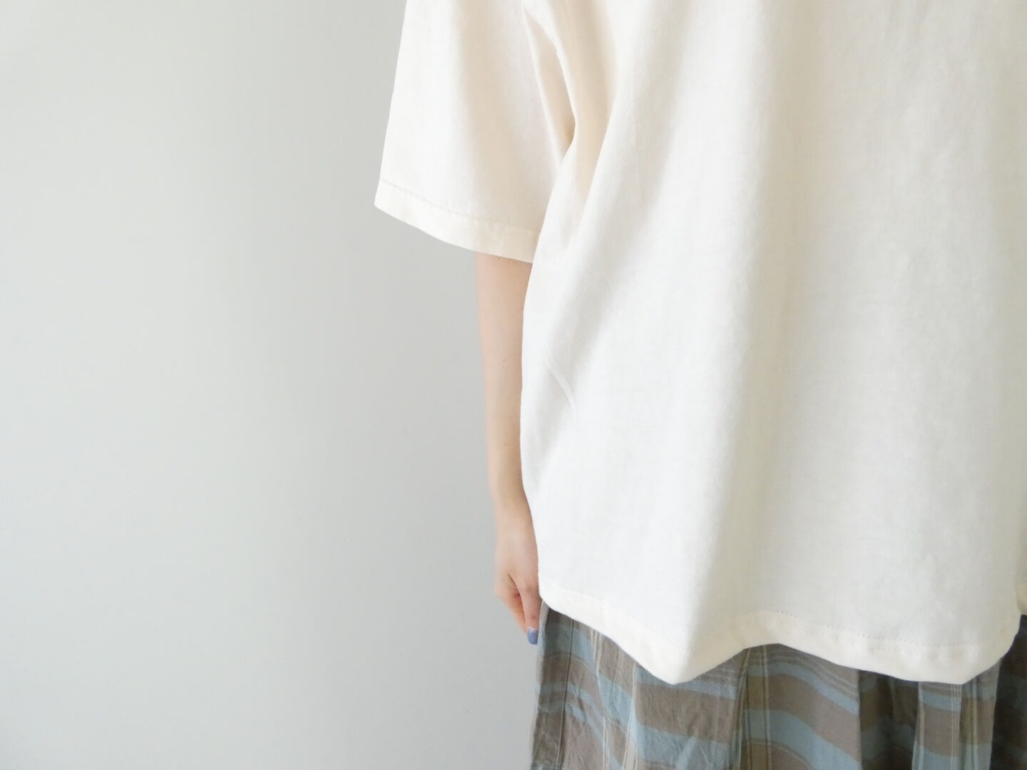 ichi(イチ) ピグメント T-shirt Je ne sais quoiの商品画像17