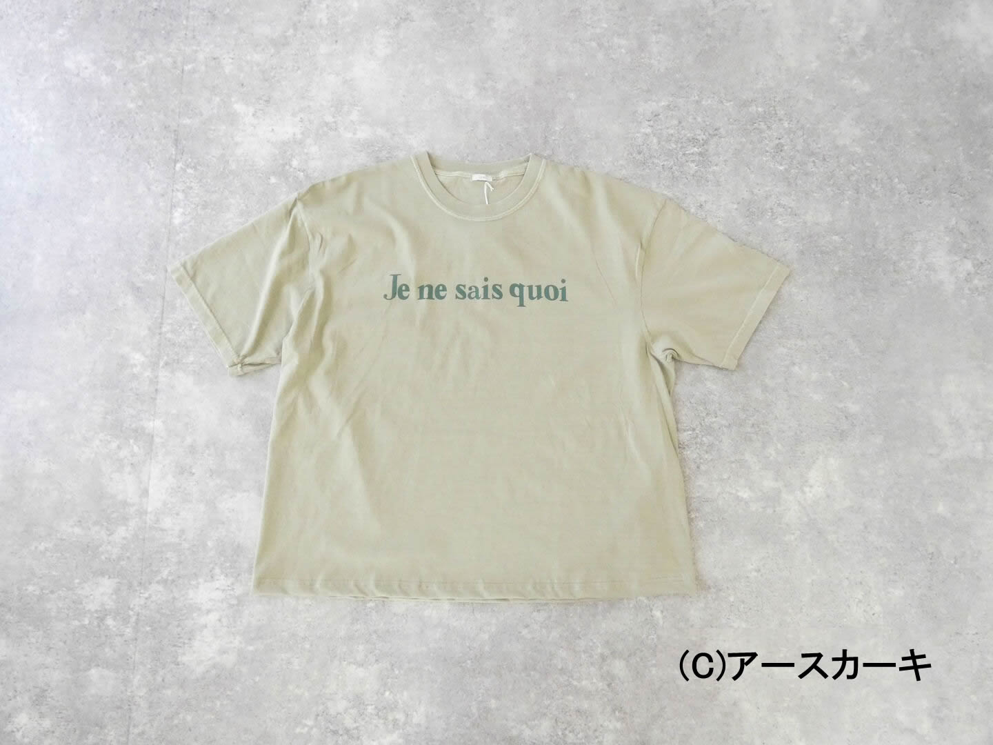 ichi(イチ) ピグメント T-shirt Je ne sais quoiの商品画像28