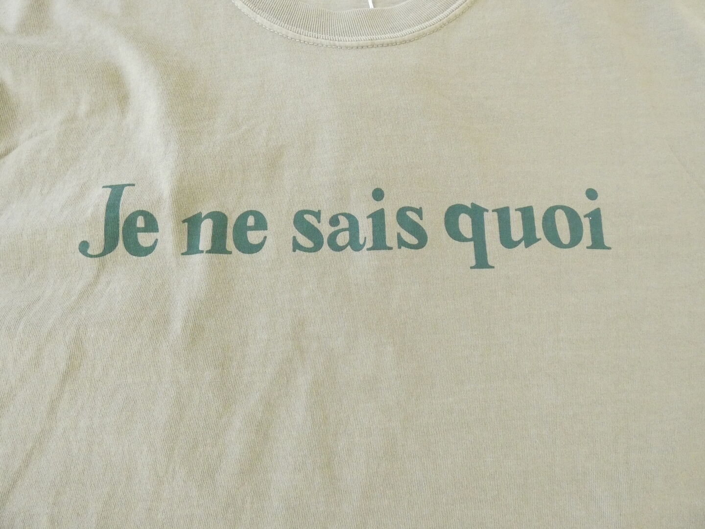 ichi(イチ) ピグメント T-shirt Je ne sais quoiの商品画像32