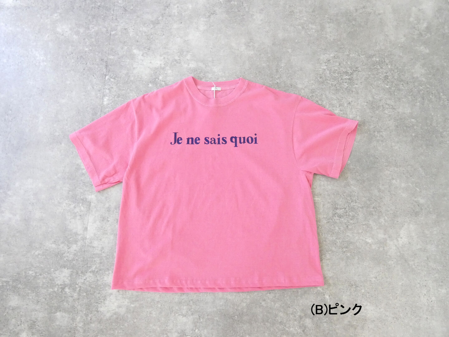 ichi(イチ) ピグメント T-shirt Je ne sais quoiの商品画像42