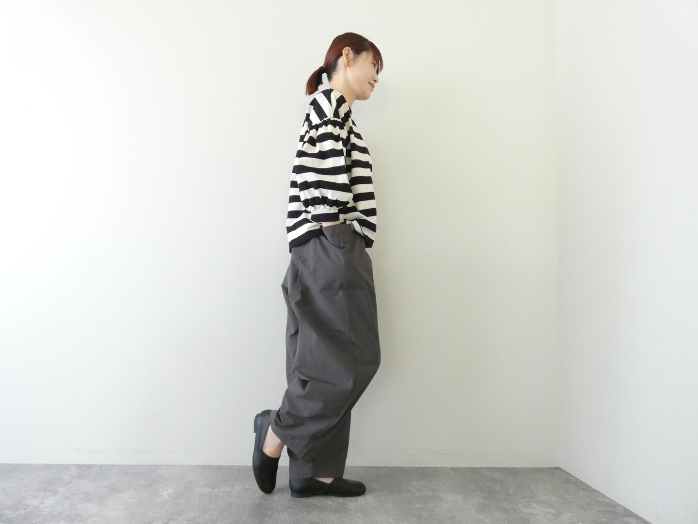 āta(アタ) pants 1. ナイロンコクーンパンツの商品画像7