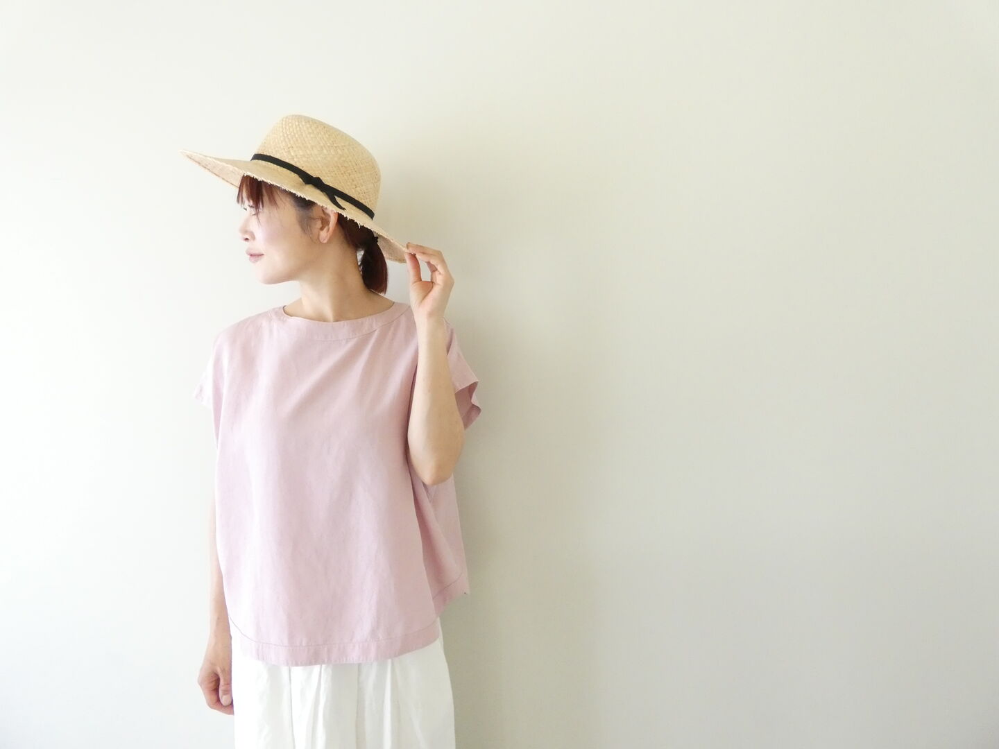 āta(アタ) blouse.1テンセルリネンドルマンブラウスの商品画像1