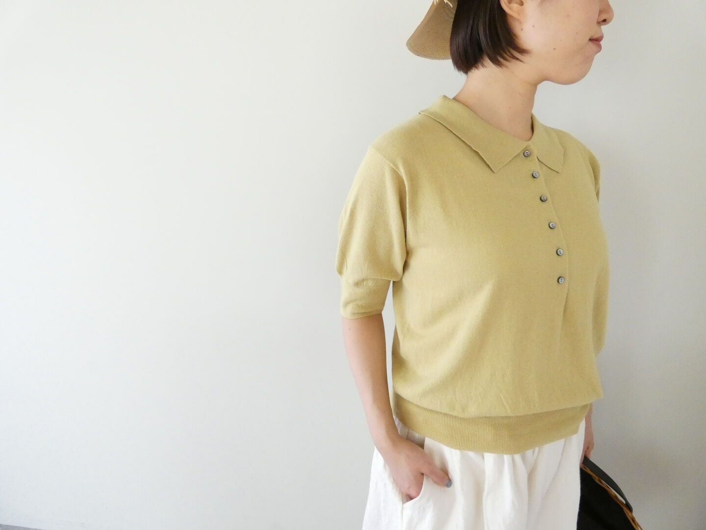 HAU(ハウ) knit tops polo 5の商品画像1