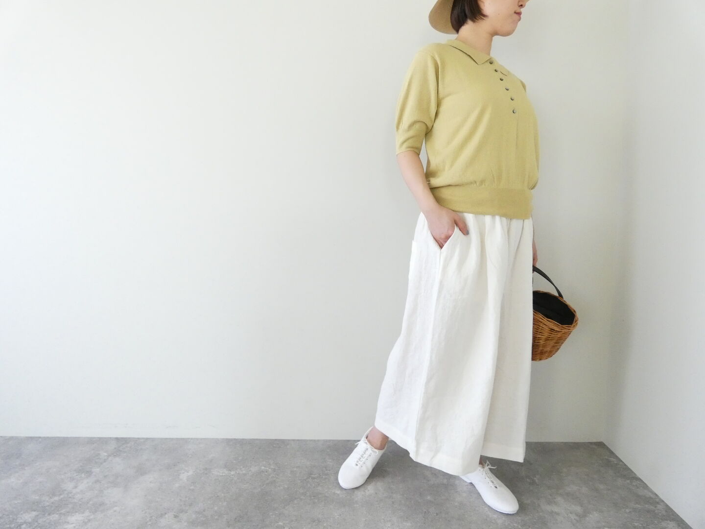 HAU(ハウ) knit tops polo 5の商品画像2