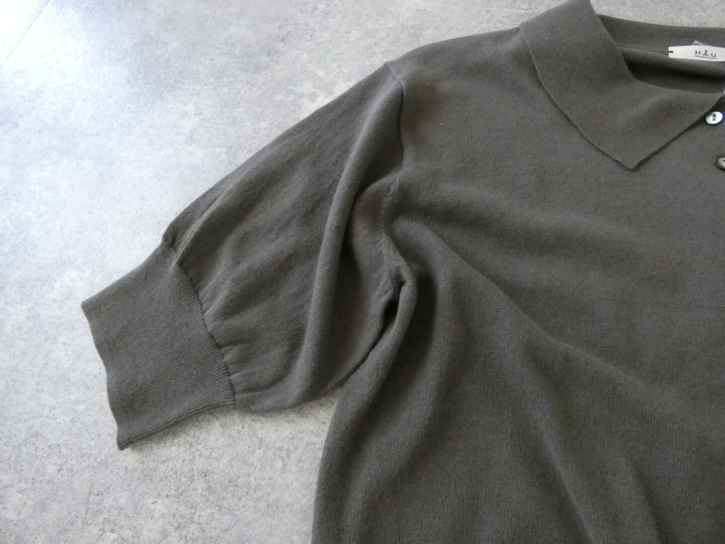 HAU(ハウ) knit tops polo 5の商品画像32