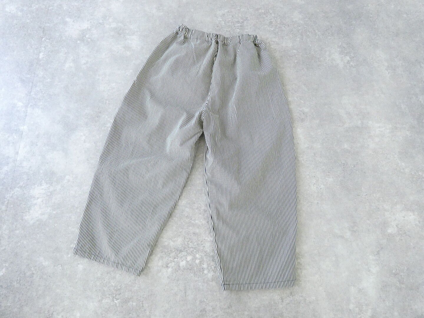 NARU 20ツイルCatlightストライプ柄エッグパンツの商品画像11