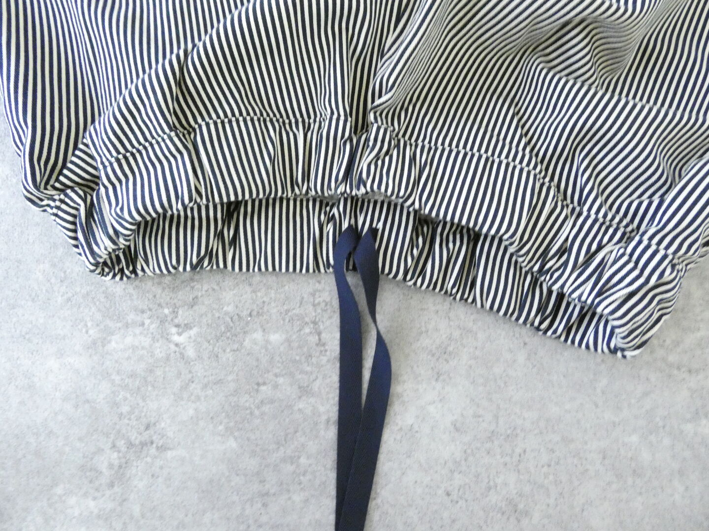 NARU 20ツイルCatlightストライプ柄エッグパンツの商品画像24