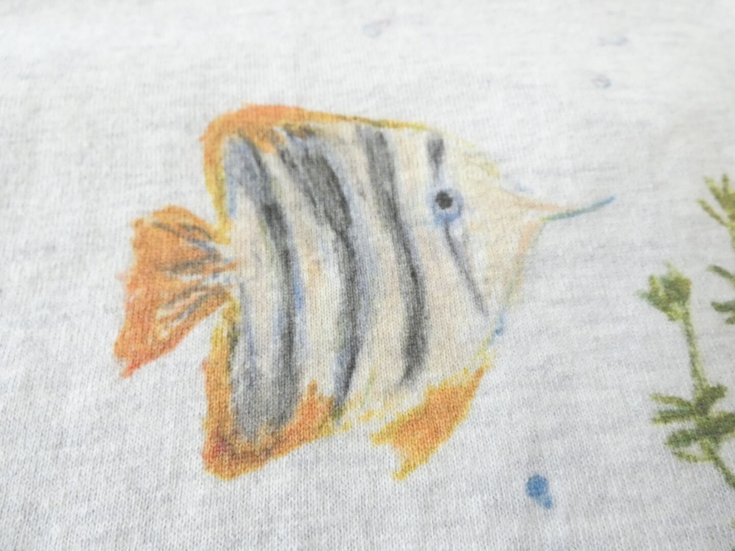 l’atelier du savon(アトリエドゥサボン) 海の生き物　クレヨンプリントTシャツの商品画像12