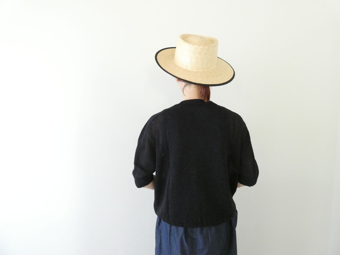 LinenYa(リネンヤ) 和紙混半袖ニットの商品画像10