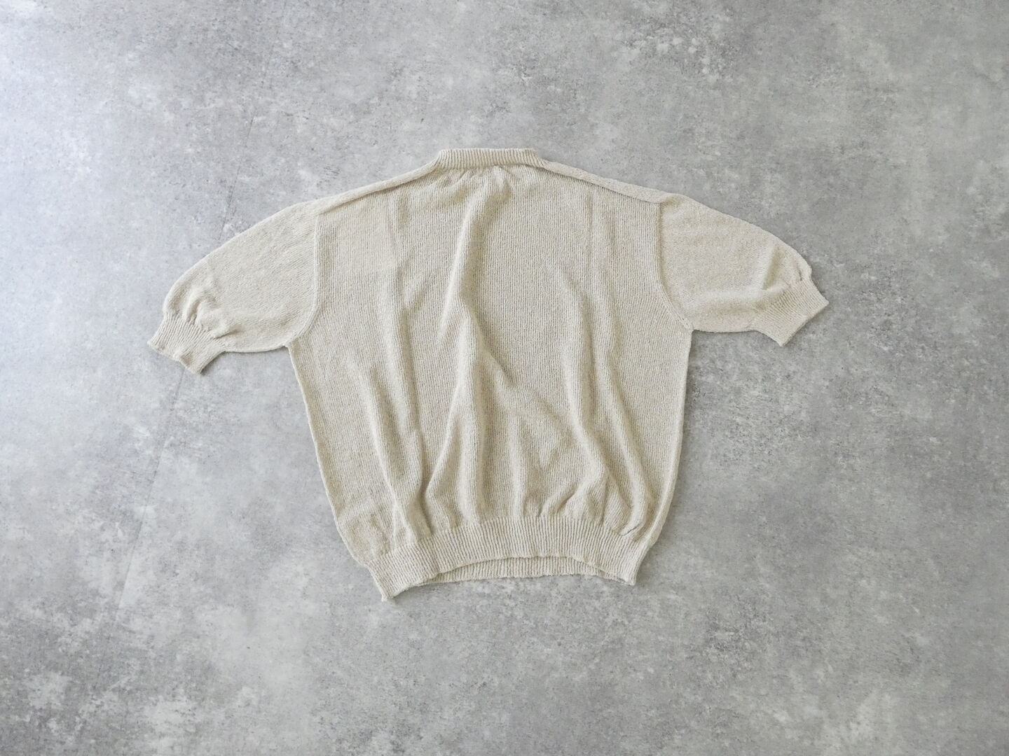 LinenYa(リネンヤ) 和紙混半袖ニットの商品画像29