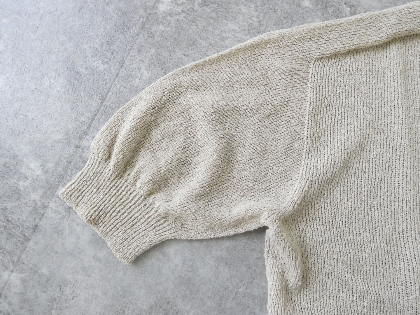 LinenYa(リネンヤ) 和紙混半袖ニットの商品画像31