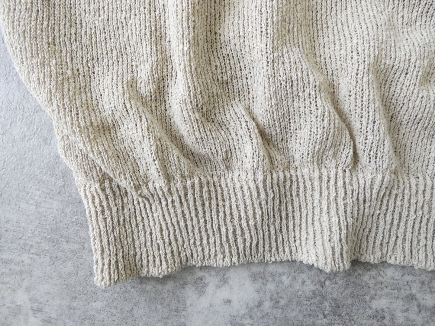 LinenYa(リネンヤ) 和紙混半袖ニットの商品画像32