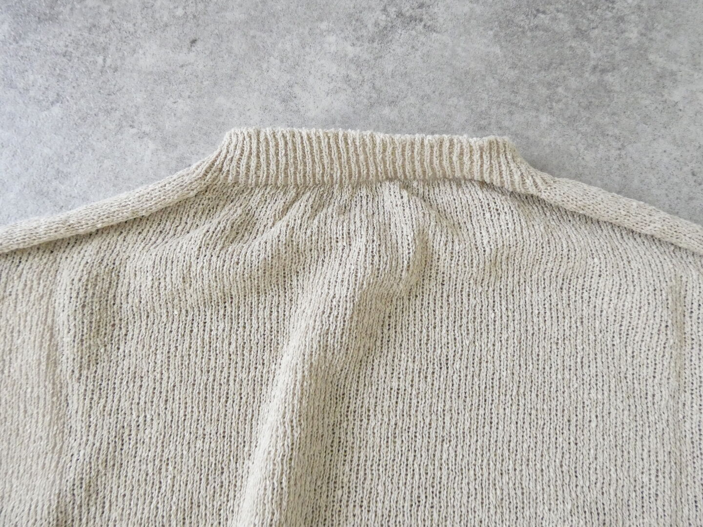 LinenYa(リネンヤ) 和紙混半袖ニットの商品画像33