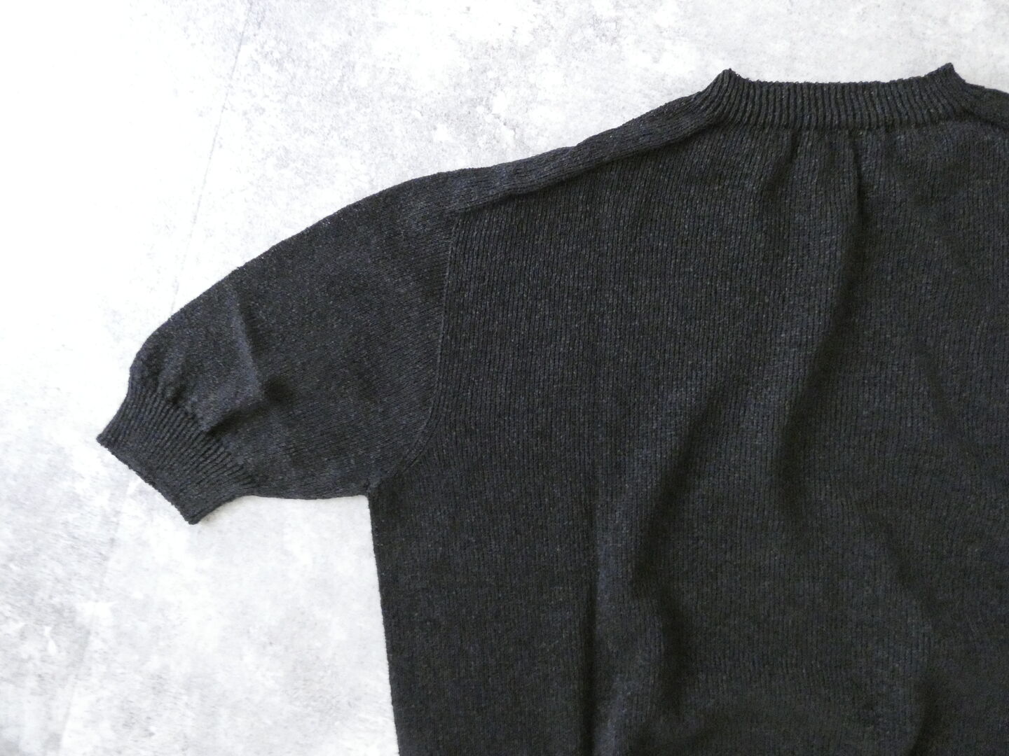 LinenYa(リネンヤ) 和紙混半袖ニットの商品画像49