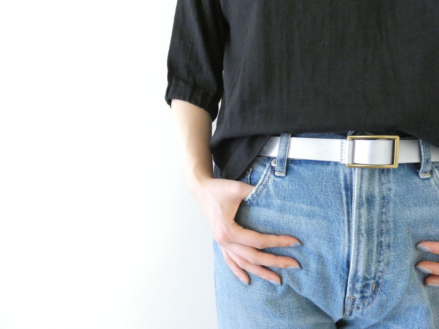 H(ホーク) ホールレスベルトの商品画像2