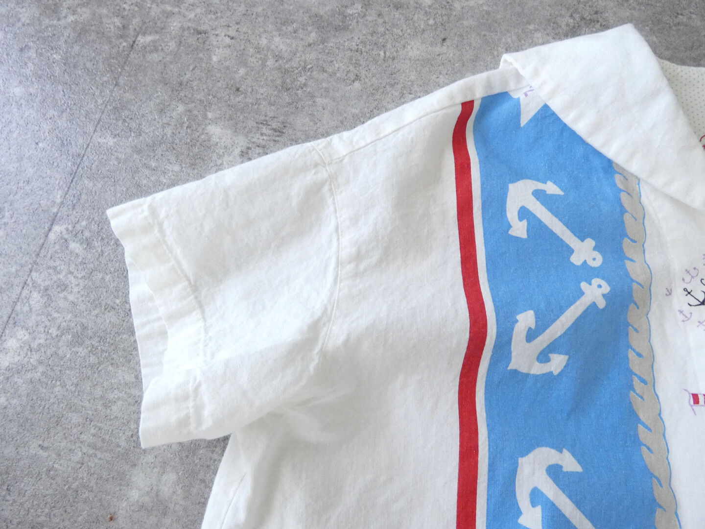 快晴堂(かいせいどう) Girl's カロハプリントCCBY柄 セーラーズシャツの商品画像26