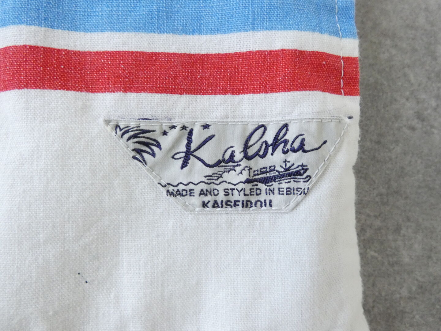 快晴堂(かいせいどう) Girl's カロハプリントCCBY柄 セーラーズシャツの商品画像28