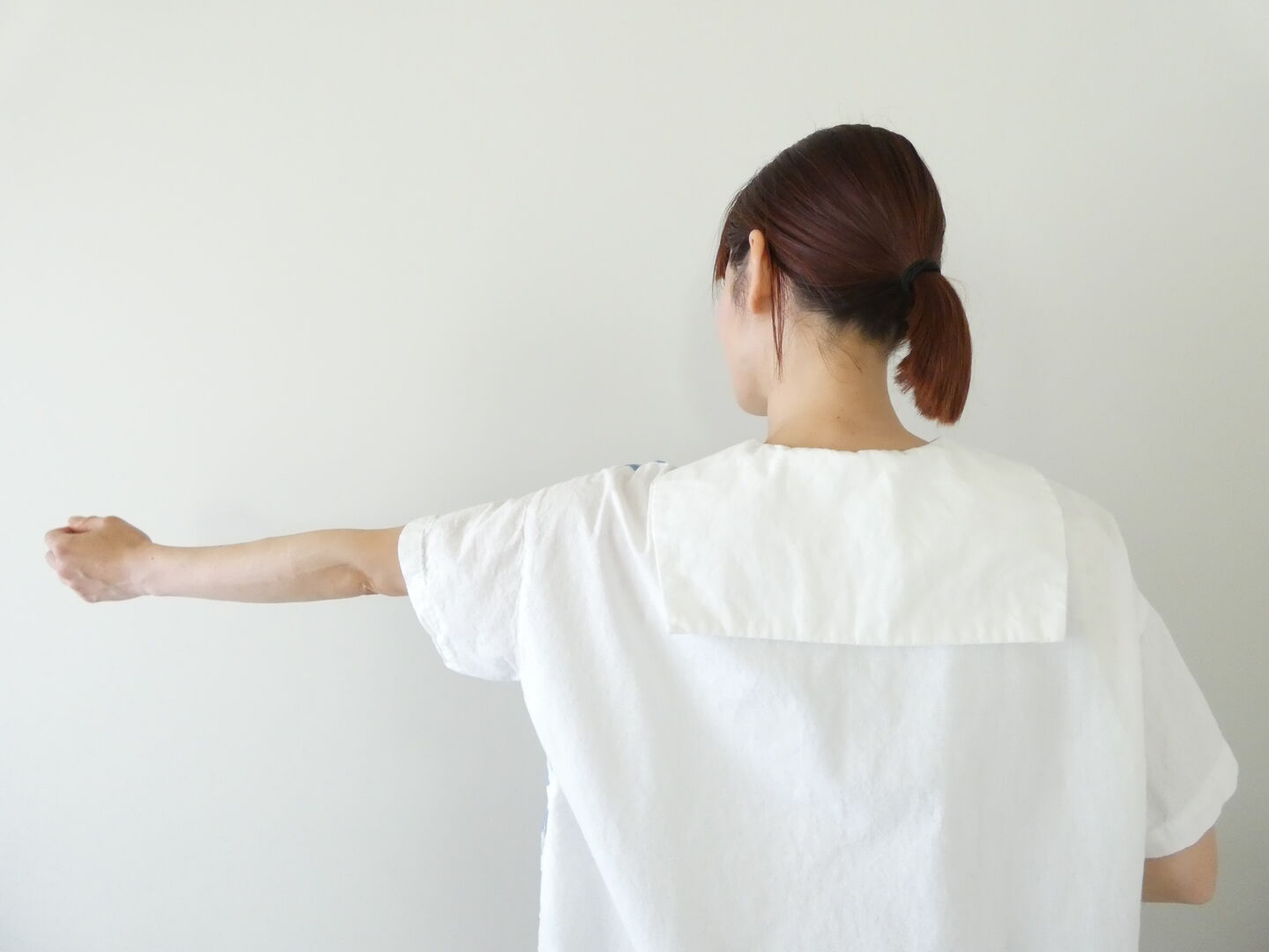 快晴堂(かいせいどう) Girl's カロハプリントCCBY柄 セーラーズシャツの商品画像7