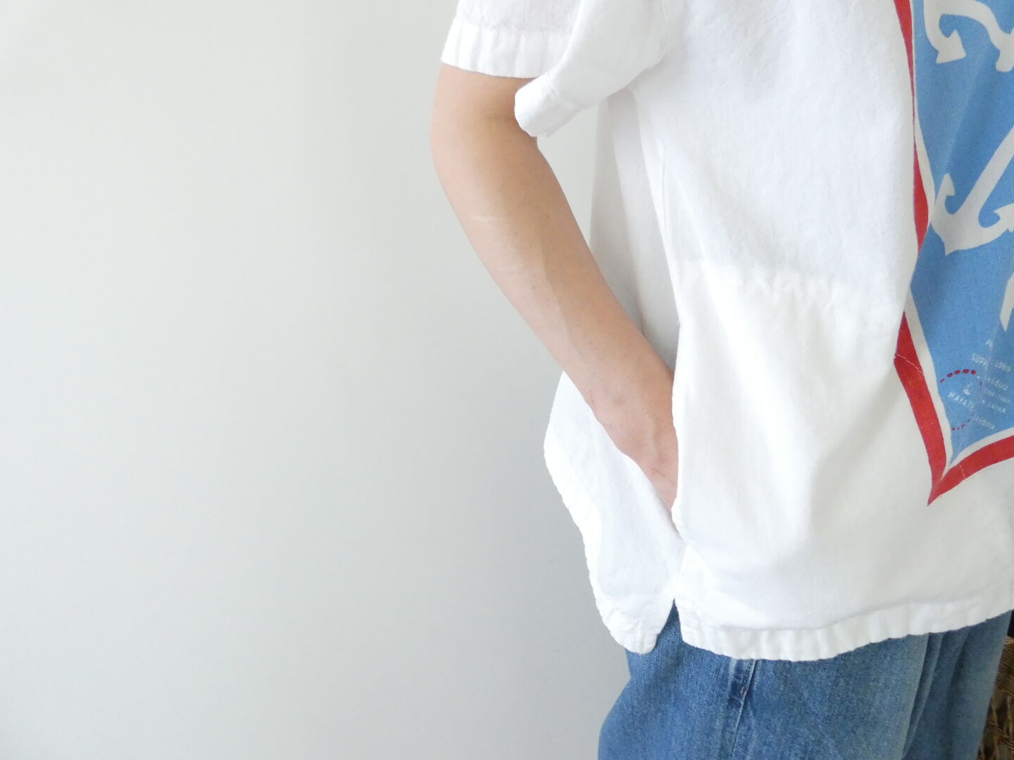 快晴堂(かいせいどう) Girl's カロハプリントCCBY柄 セーラーズシャツの商品画像9