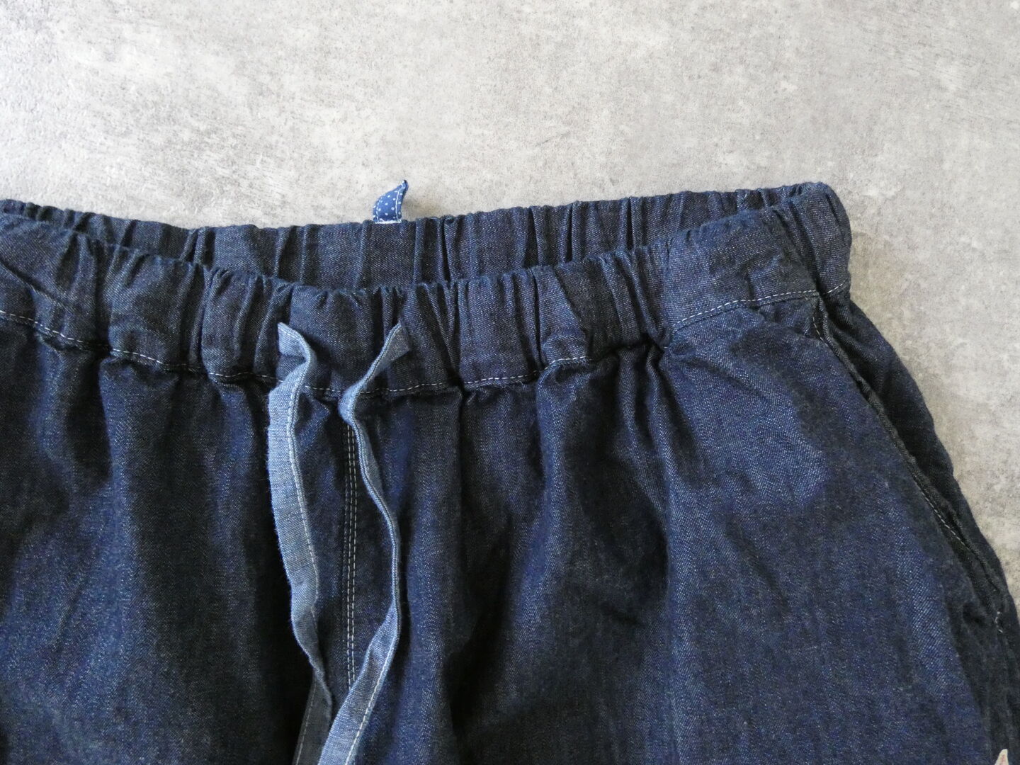 快晴堂(かいせいどう) Girl's マルチシーズン/6オンスデニム ふわふわタックパンツの商品画像23