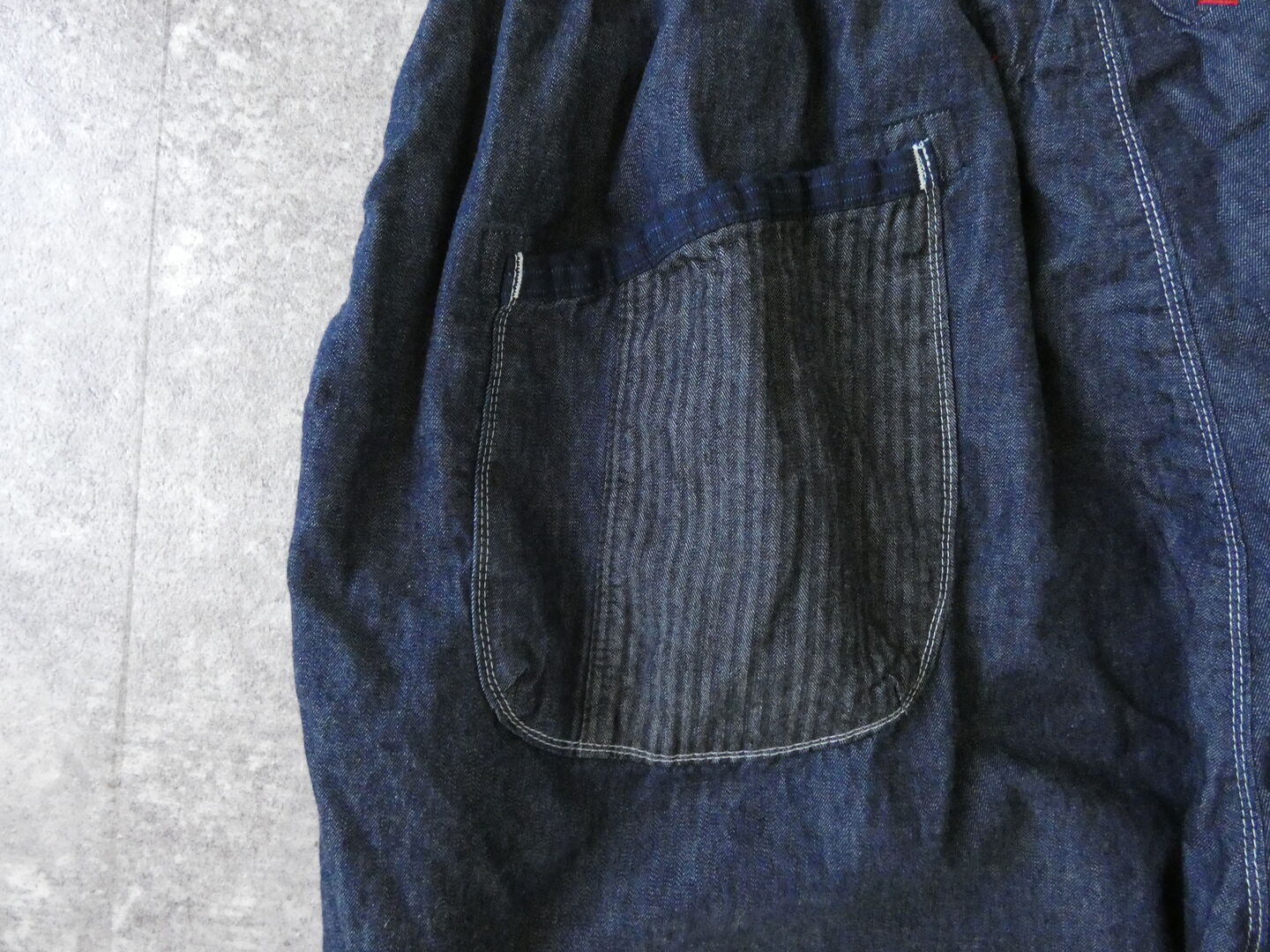 快晴堂(かいせいどう) Girl's マルチシーズン/6オンスデニム ふわふわタックパンツの商品画像28