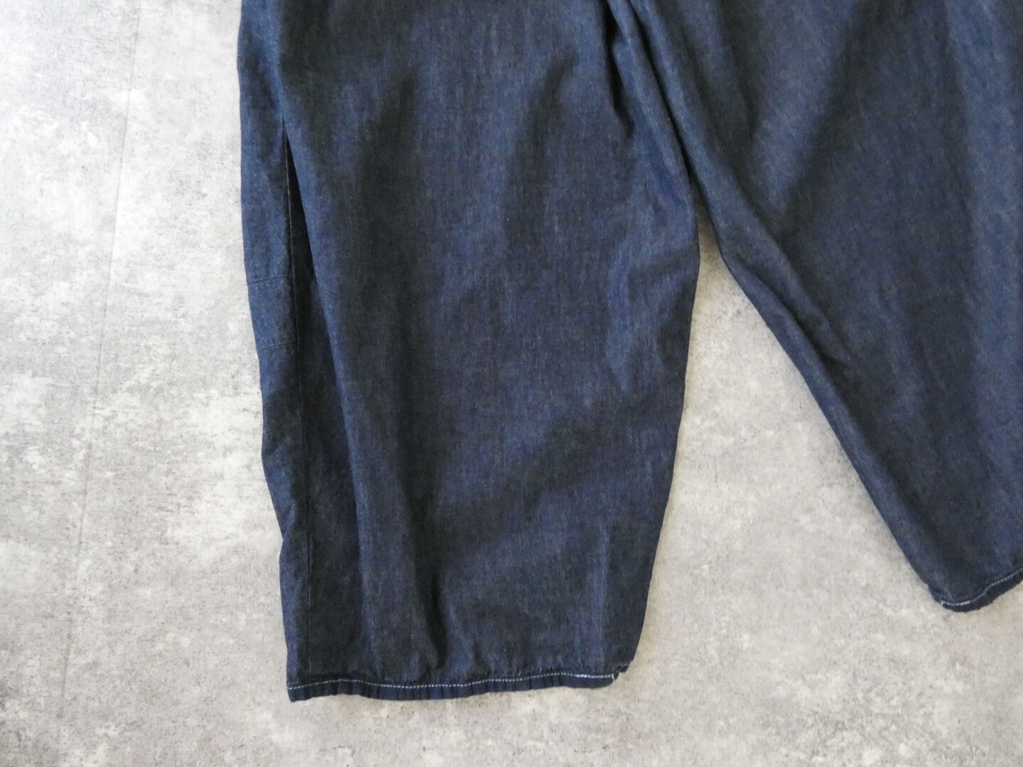 快晴堂(かいせいどう) Girl's マルチシーズン/6オンスデニム ふわふわタックパンツの商品画像32