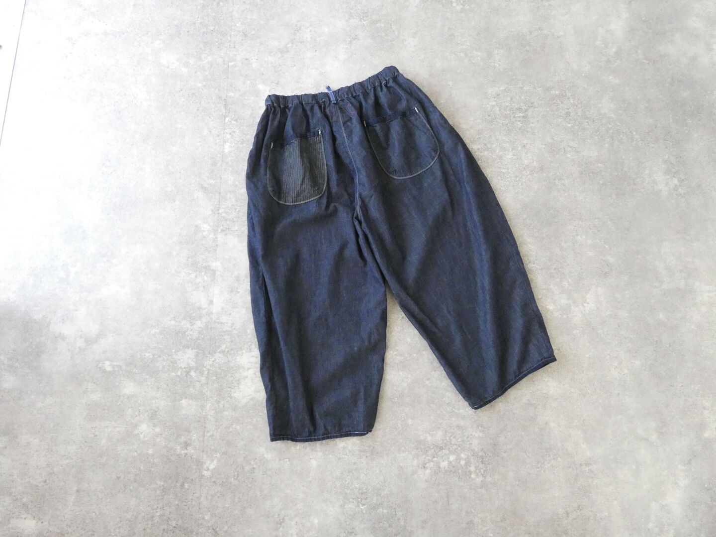 快晴堂(かいせいどう) Girl's マルチシーズン/6オンスデニム ふわふわタックパンツの商品画像7