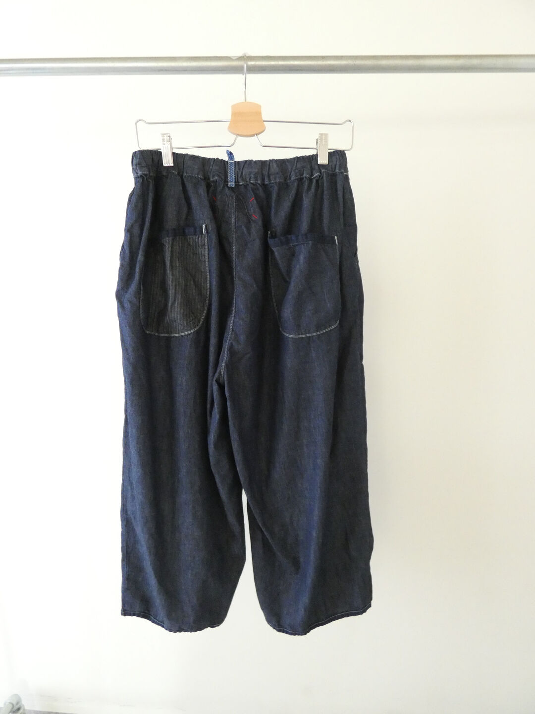 快晴堂(かいせいどう) Girl's マルチシーズン/6オンスデニム ふわふわタックパンツの商品画像9