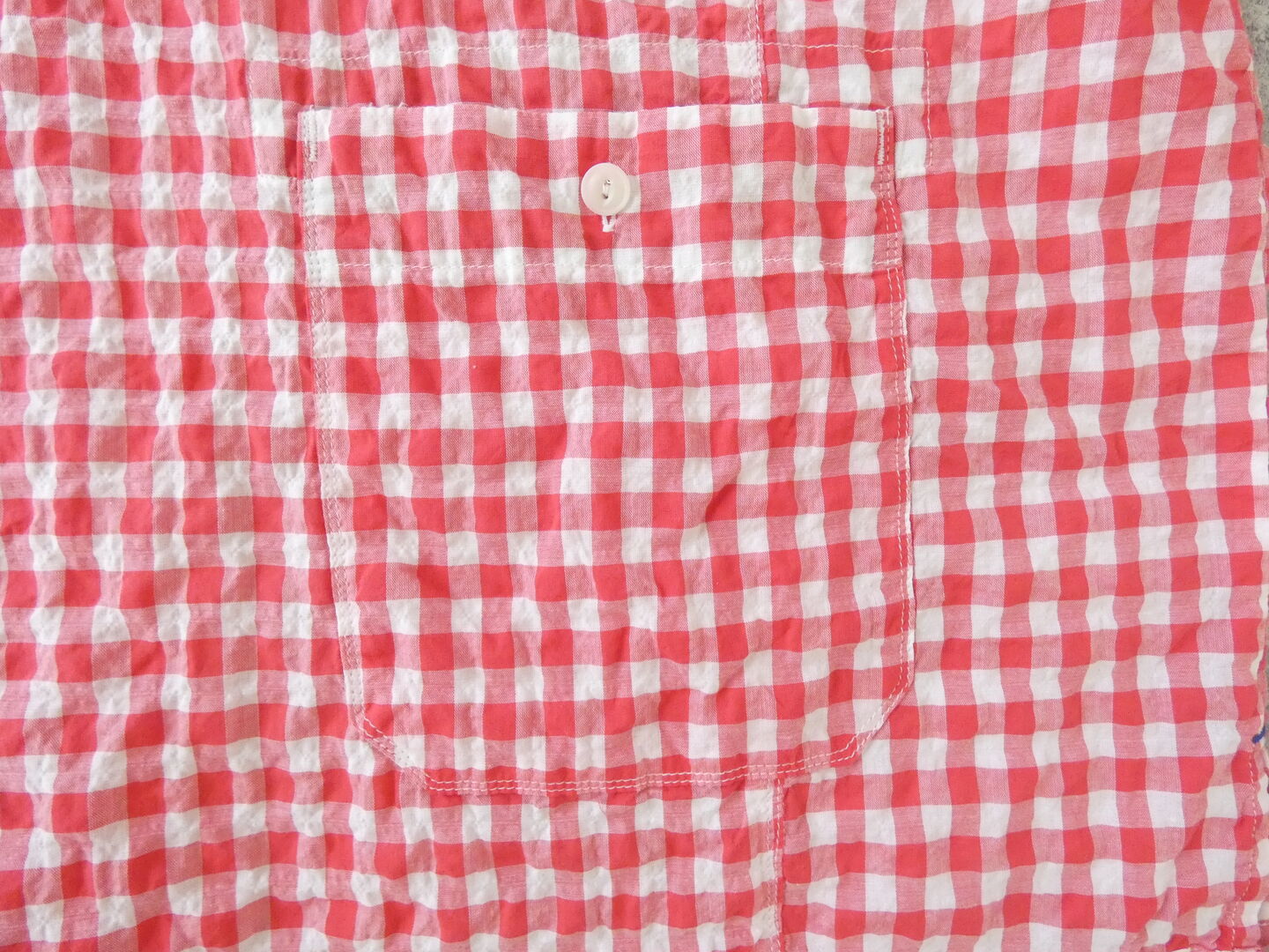 快晴堂(かいせいどう) ゆらぎギンガムチェック Wide-Tシャツの商品画像36