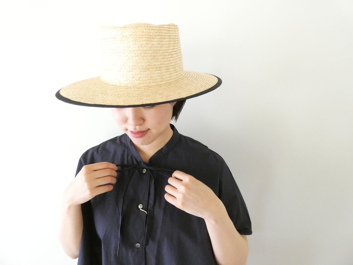 MidiUmi(ミディウミ) ボウタイワイドシャツの商品画像1