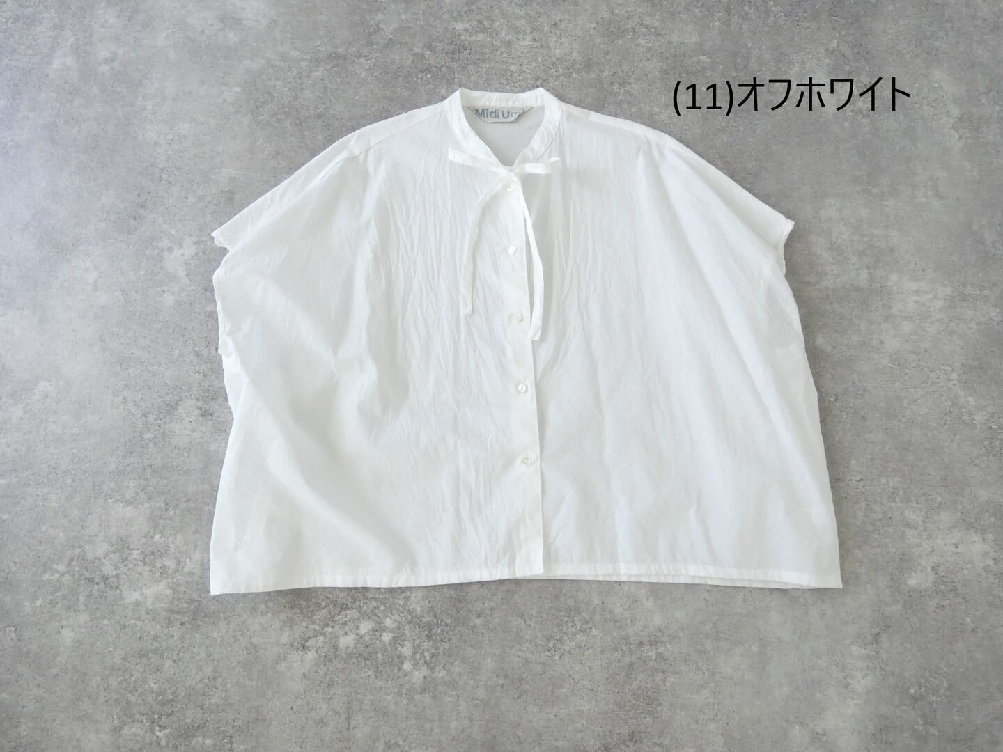 MidiUmi(ミディウミ) ボウタイワイドシャツの商品画像28