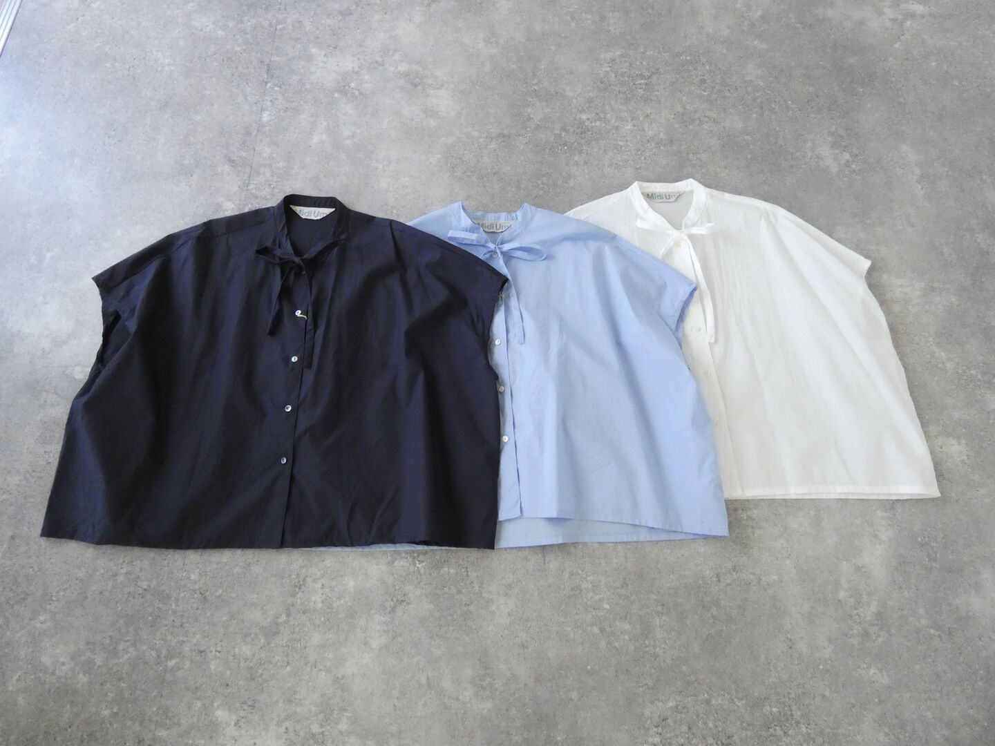 MidiUmi(ミディウミ) ボウタイワイドシャツの商品画像3