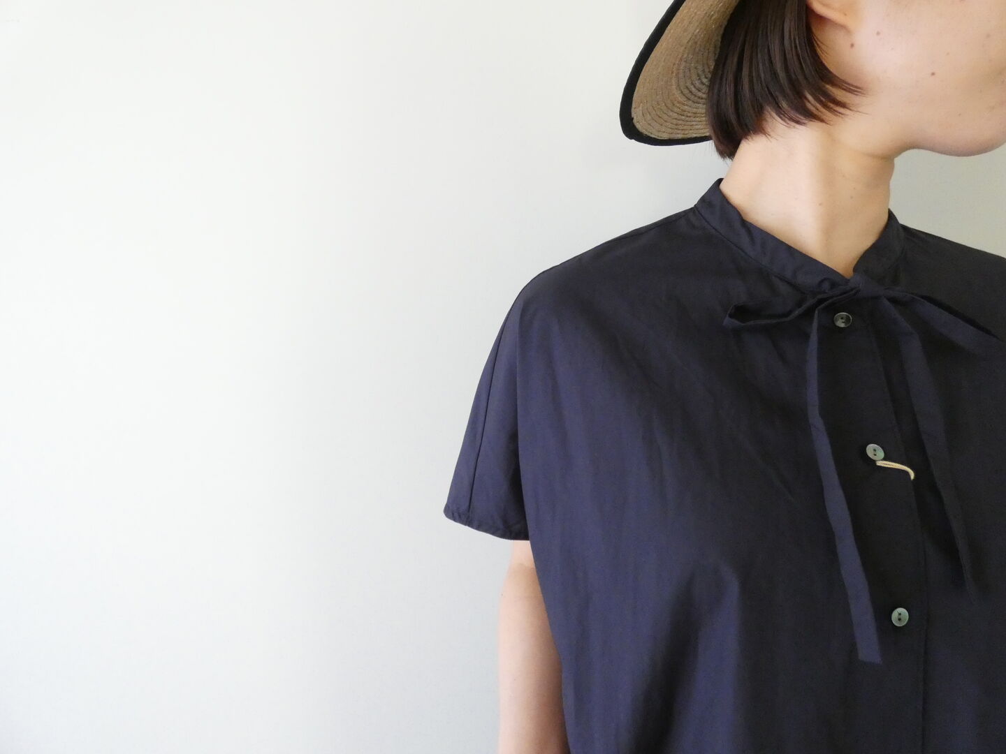 MidiUmi(ミディウミ) ボウタイワイドシャツの商品画像5