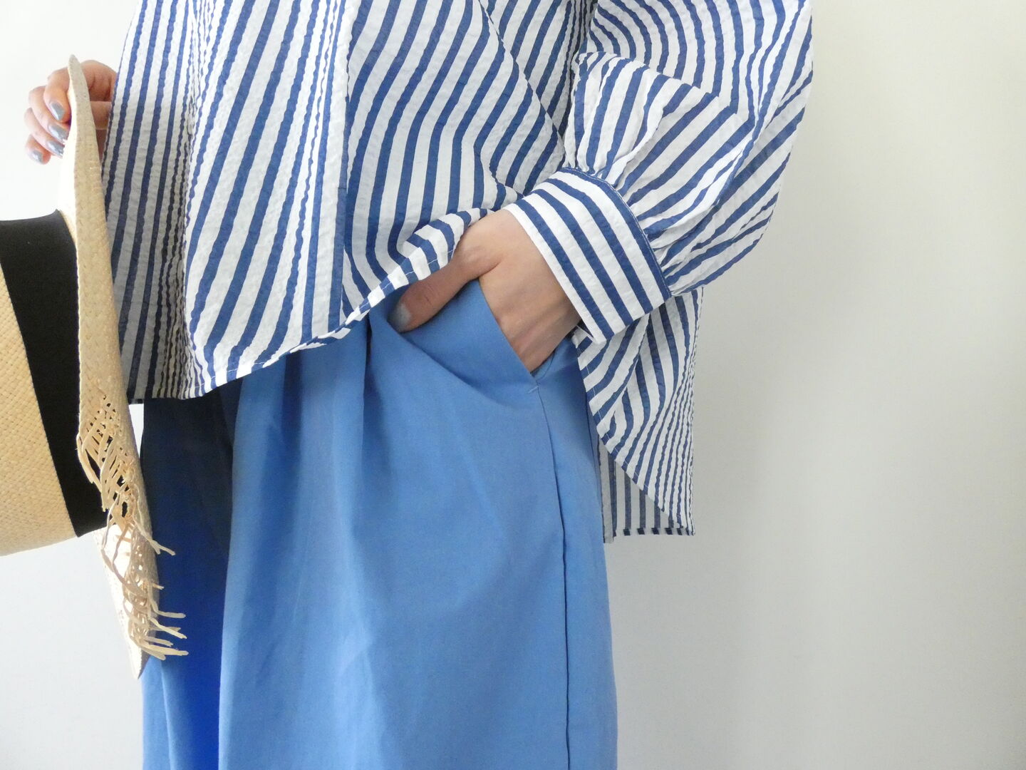 MidiUmi(ミディウミ) カラータックイージーパンツの商品画像4