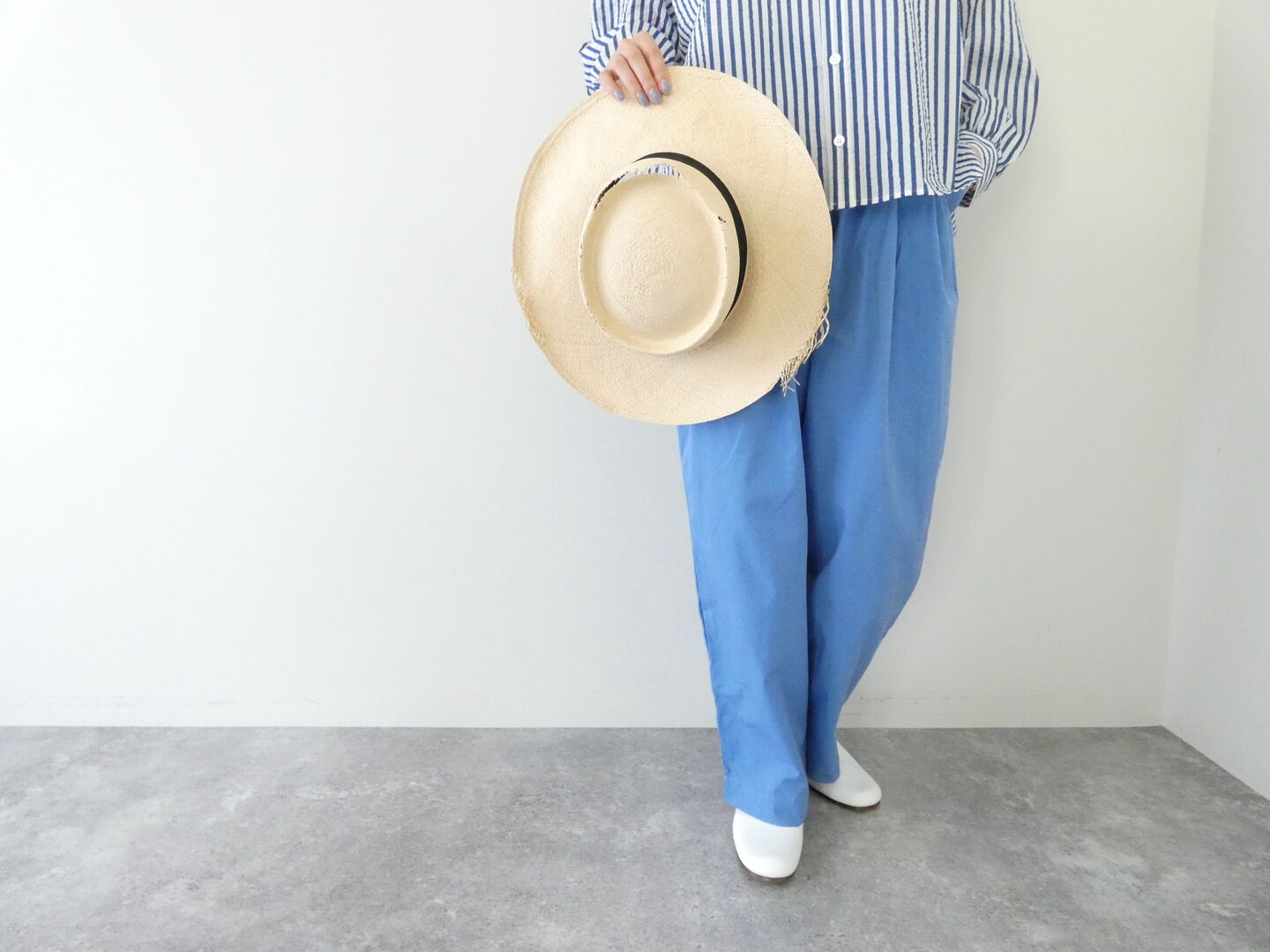 MidiUmi(ミディウミ) カラータックイージーパンツの商品画像7