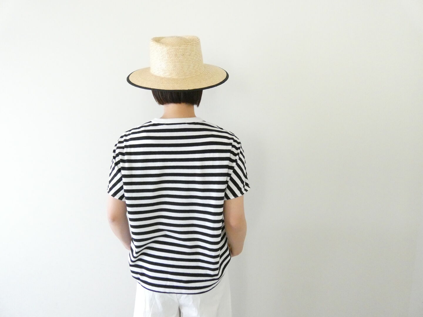 R&D.M.Co-(オールドマンズテーラー) GAUZE BORDER DROP T SHIRTの商品画像9