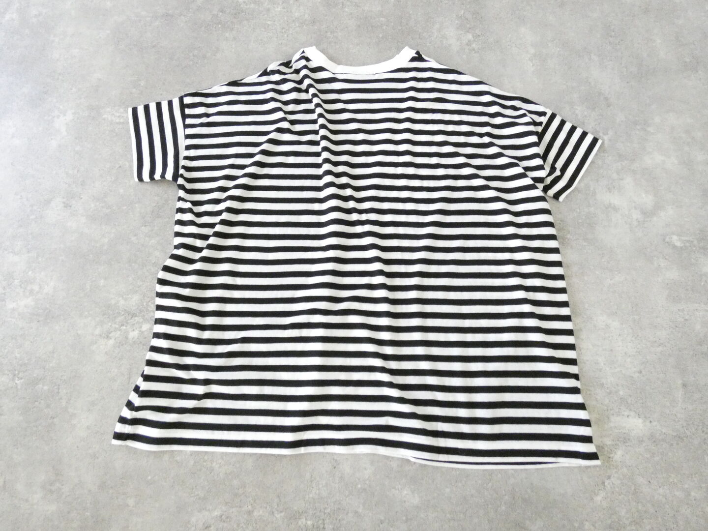 R&D.M.Co-(オールドマンズテーラー) GAUZE BORDER OVERSIZE HALF SLEEVE T SHIRTの商品画像13