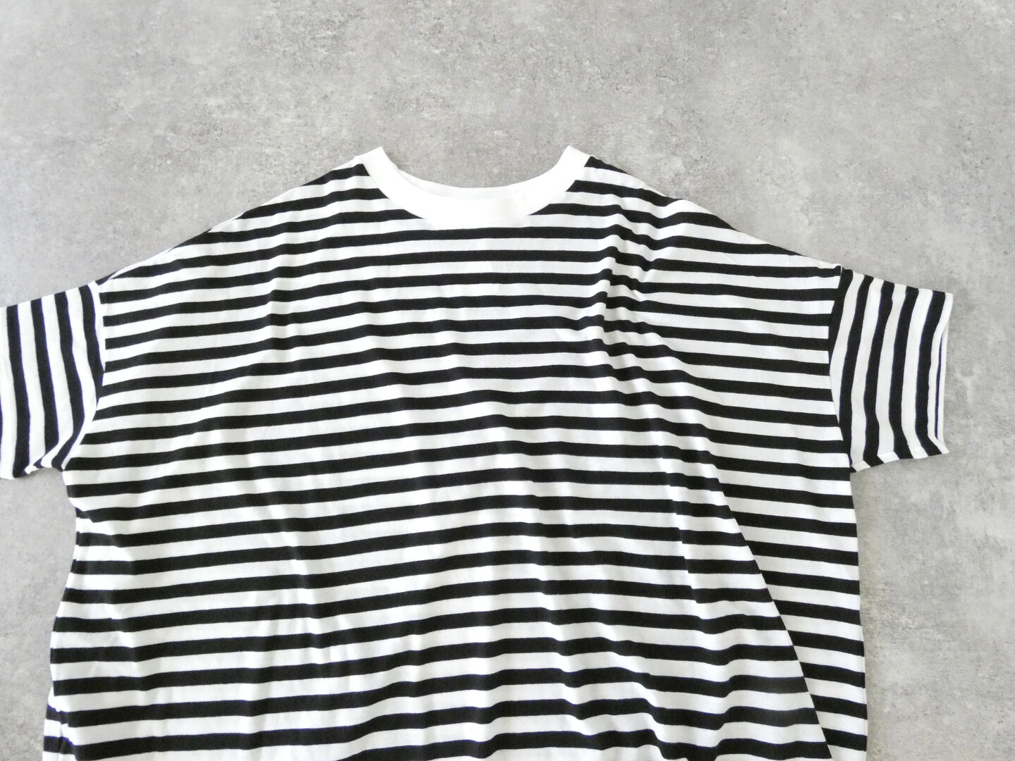 R&D.M.Co-(オールドマンズテーラー) GAUZE BORDER OVERSIZE HALF SLEEVE T SHIRTの商品画像21