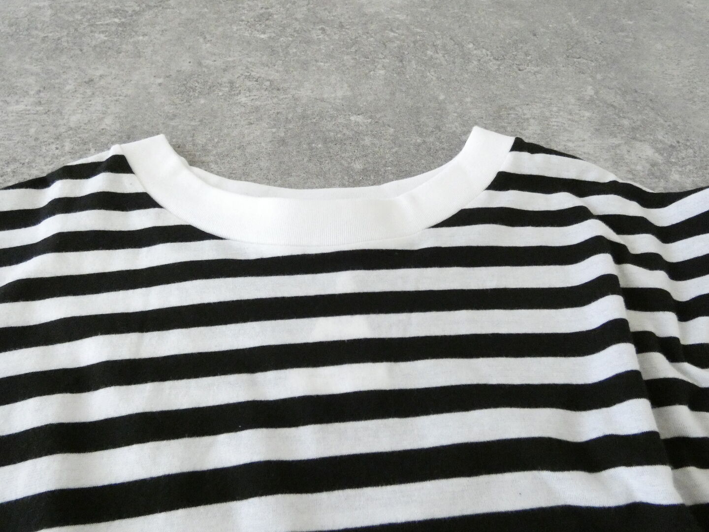 R&D.M.Co-(オールドマンズテーラー) GAUZE BORDER OVERSIZE HALF SLEEVE T SHIRTの商品画像22