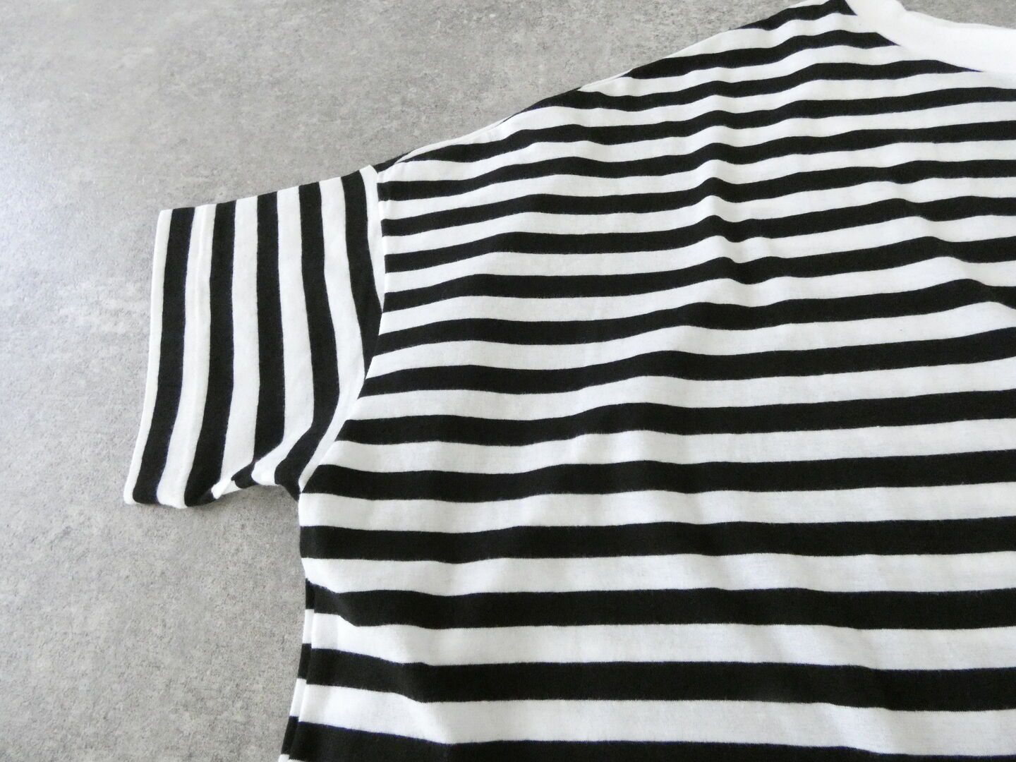 R&D.M.Co-(オールドマンズテーラー) GAUZE BORDER OVERSIZE HALF SLEEVE T SHIRTの商品画像23