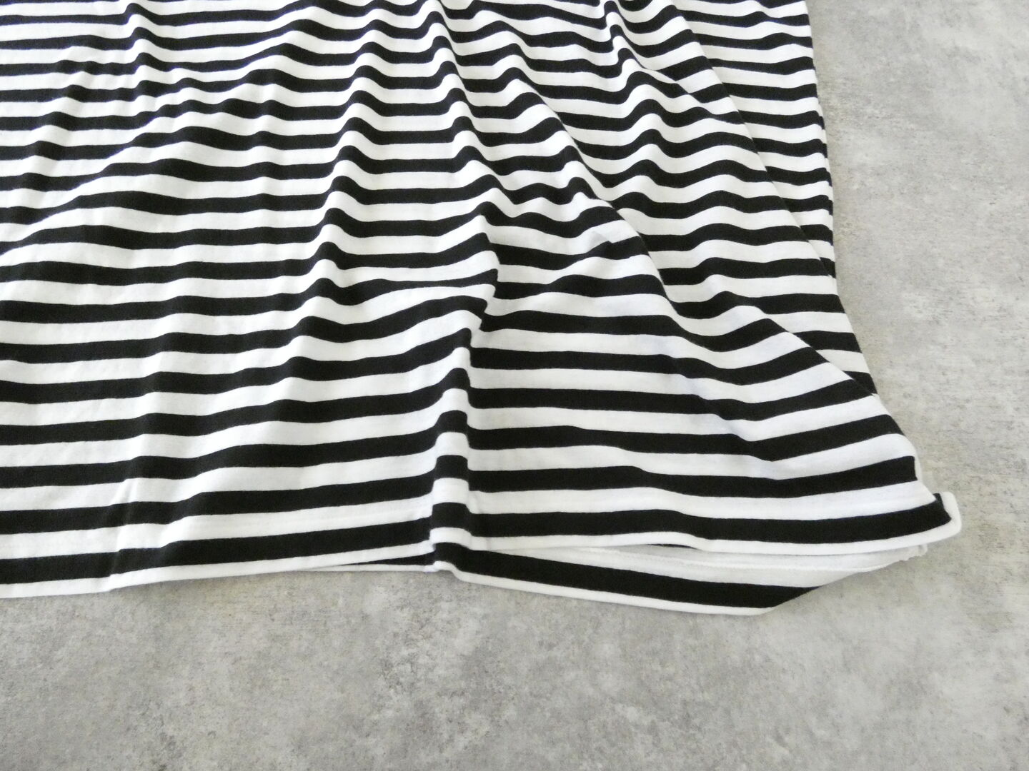 R&D.M.Co-(オールドマンズテーラー) GAUZE BORDER OVERSIZE HALF SLEEVE T SHIRTの商品画像24